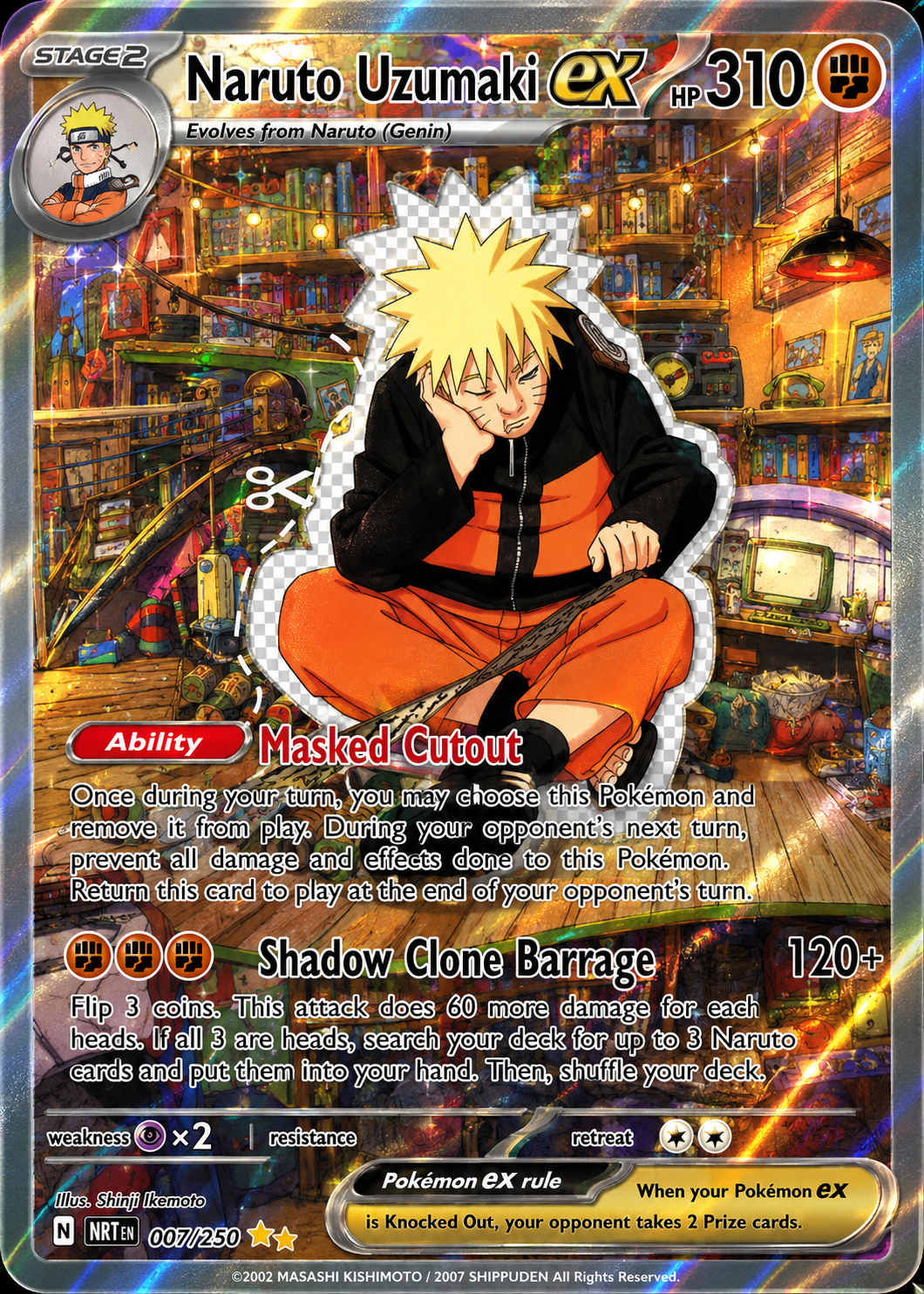 AutoMask ex — Masked Cutout card